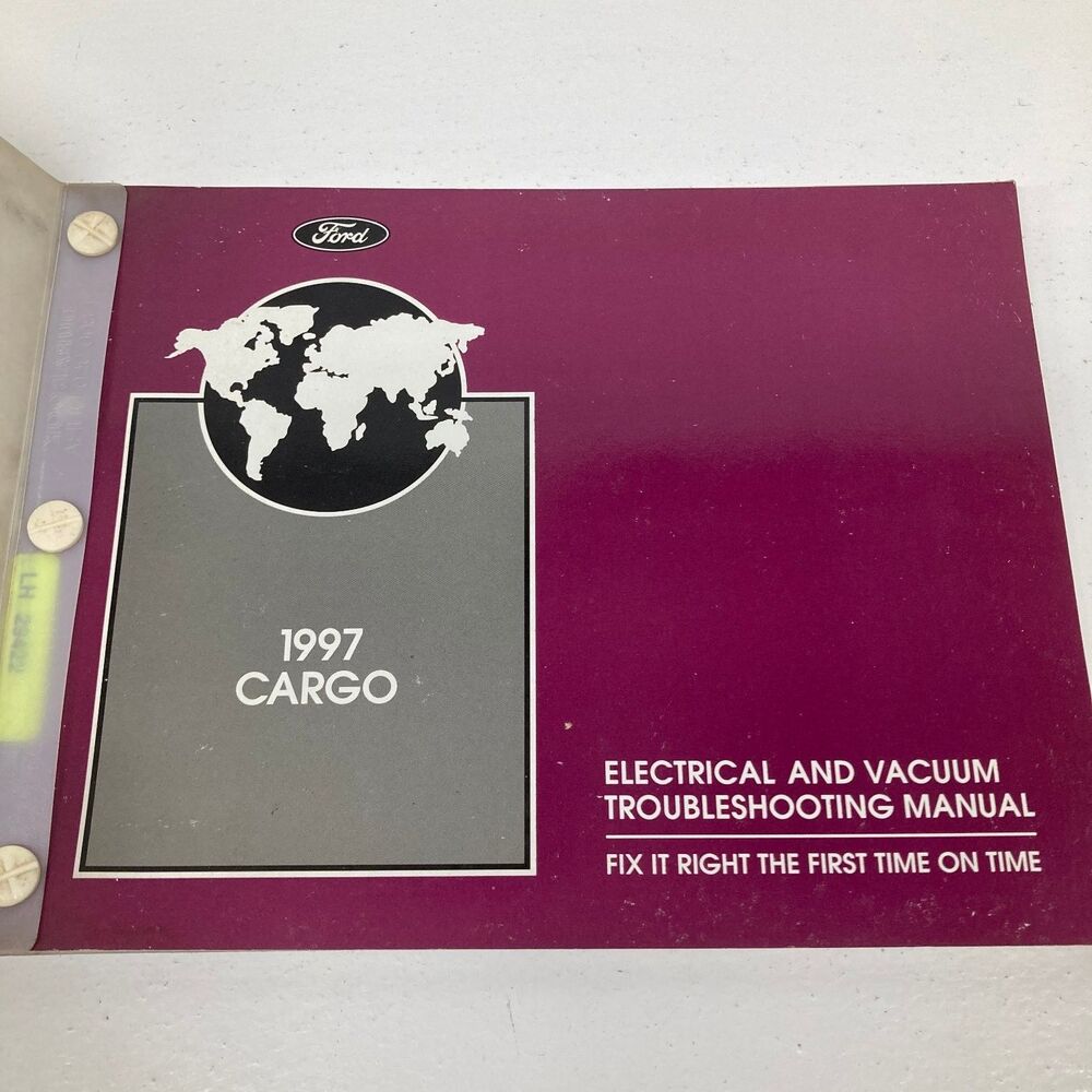 Ford CARGO Electrical Vacuum Troubleshooting Manual 1997